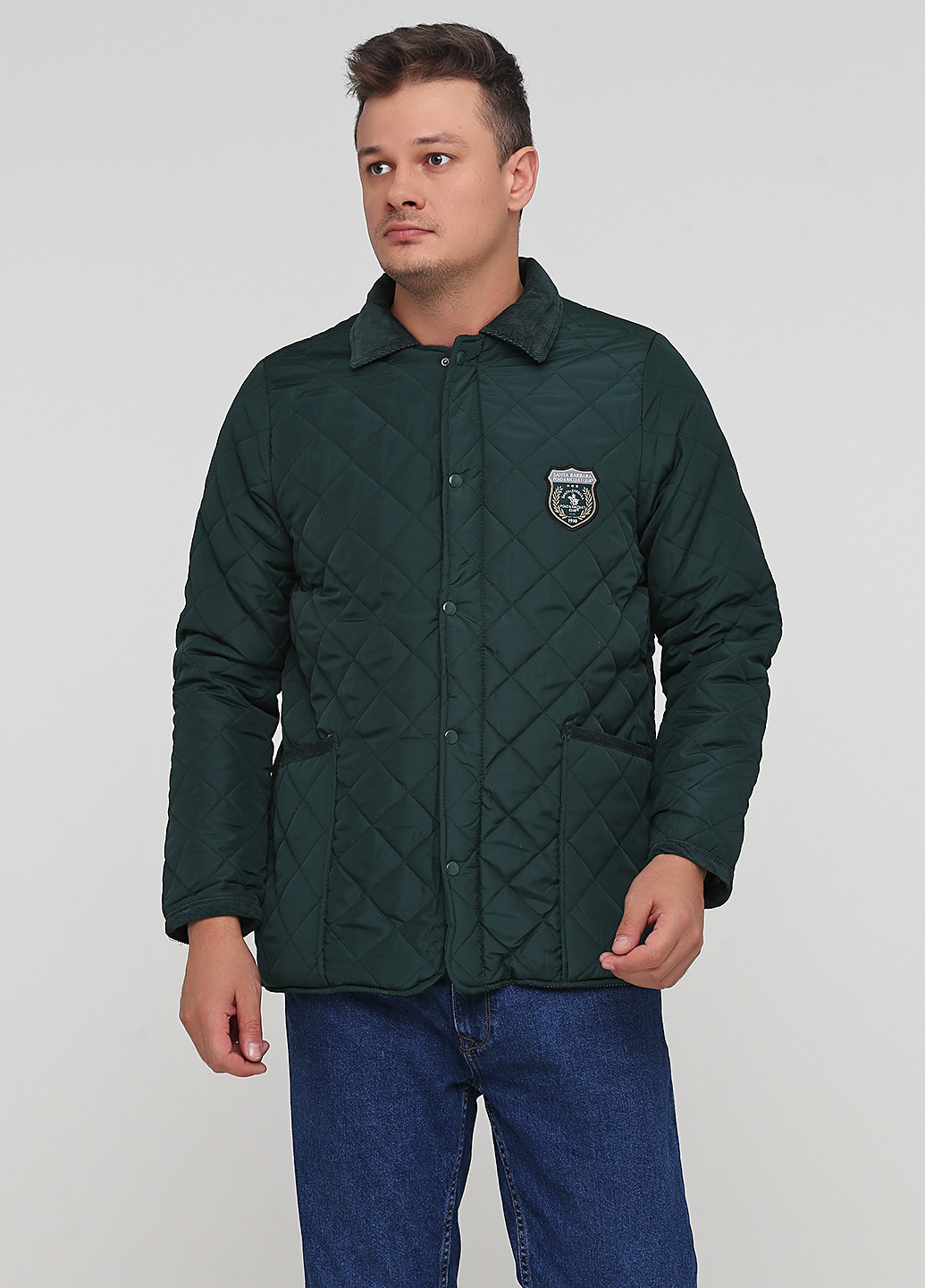 Зеленая демисезонная куртка Santa Barbara Polo & Racquet Club