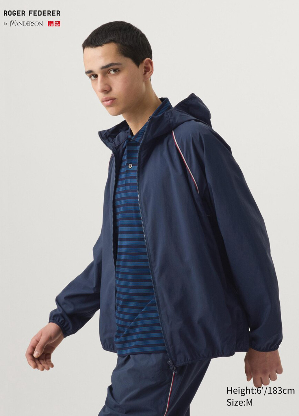 Синя демісезонна куртка Uniqlo