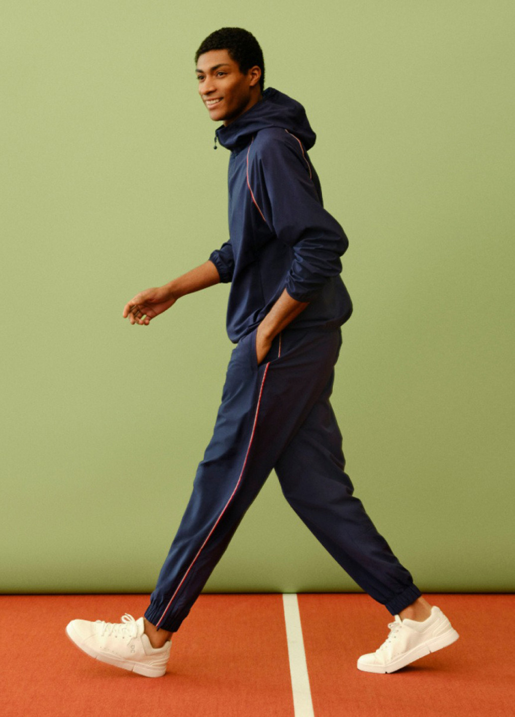 Синя демісезонна куртка Uniqlo