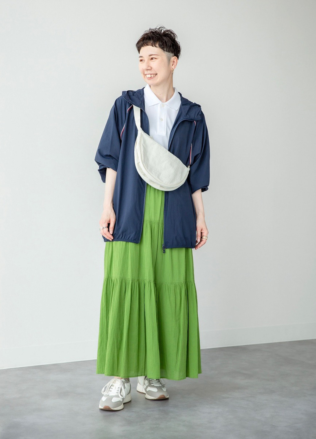 Синя демісезонна куртка Uniqlo