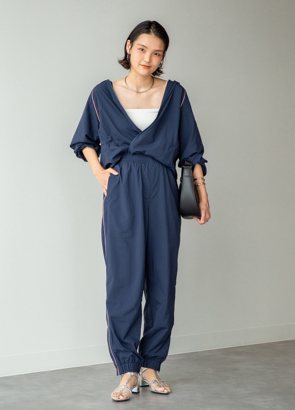 Синя демісезонна куртка Uniqlo