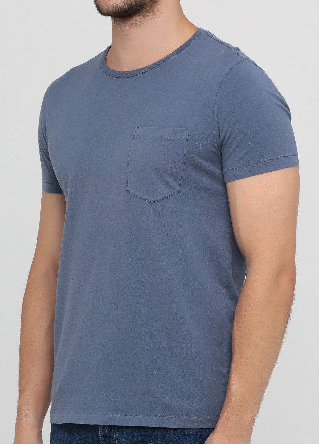 Светло-синяя футболка Club Monaco