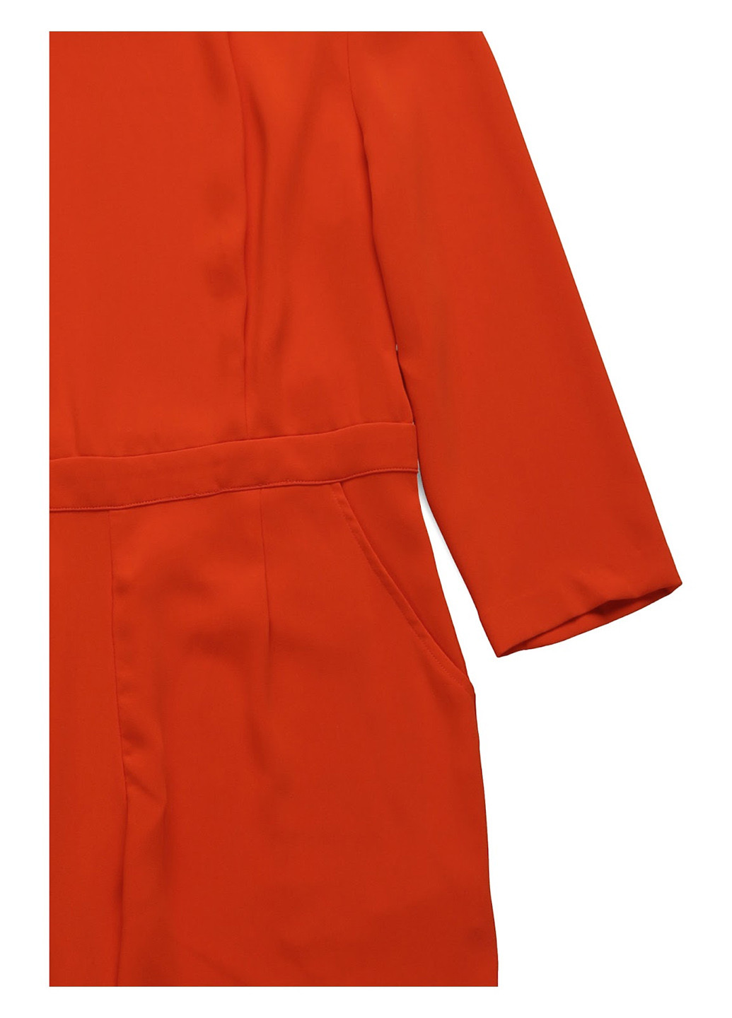 Комбинезон Kiomi комбинезон-брюки однотонный оранжевый кэжуал полиэстер