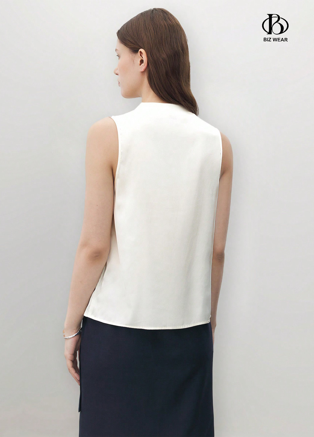 Айвори блуза SHEIN