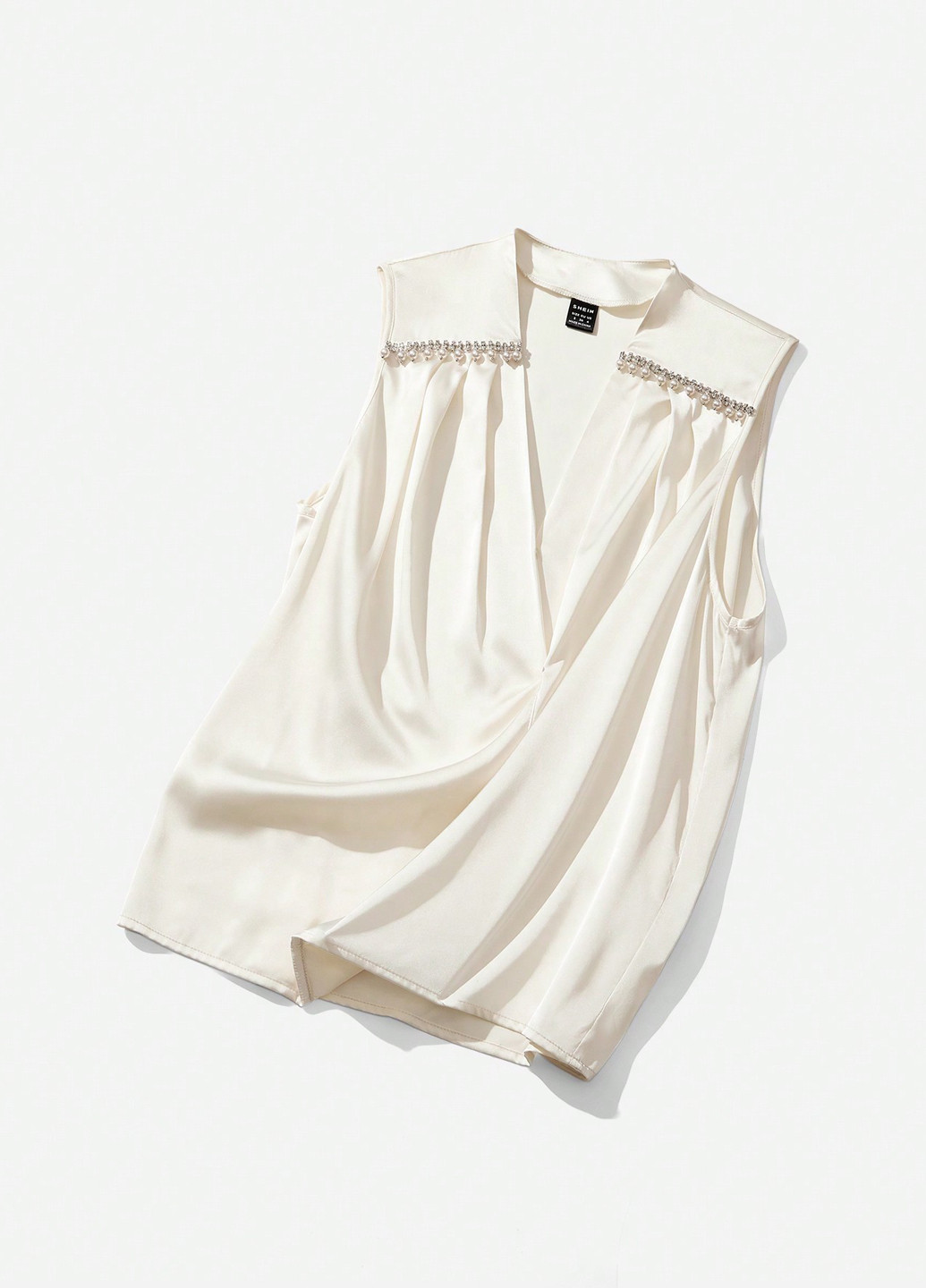 Айвори блуза SHEIN