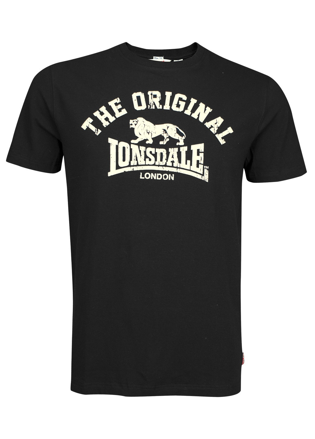 Черная футболка Lonsdale ORIGINAL