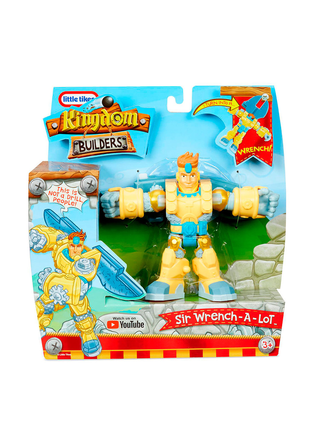 Игровая фигурка-трансформер – сэр гаечный ключ Kingdom Builders (170915544)