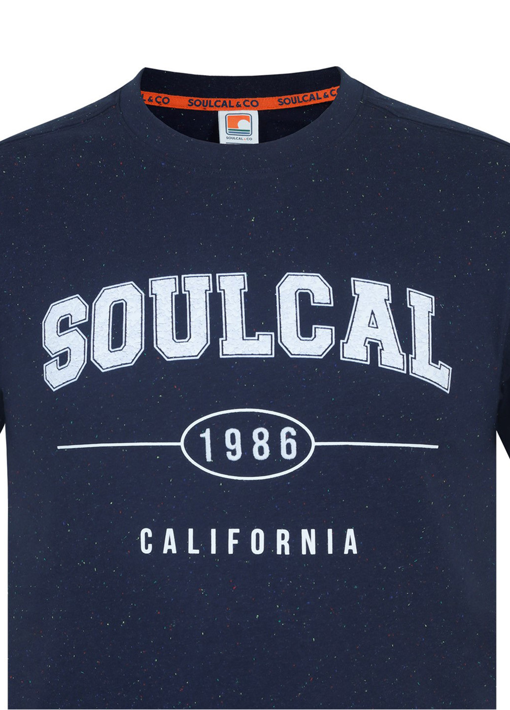 Темно-синя футболка Soulcal & Co