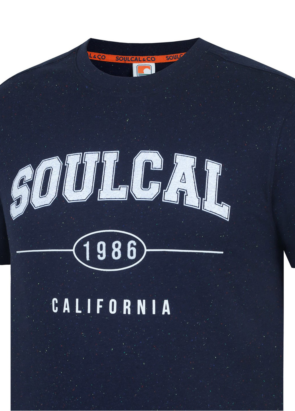 Темно-синя футболка Soulcal & Co