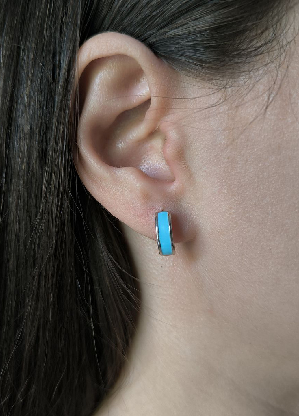 Серьги Silver Flame (350941509)