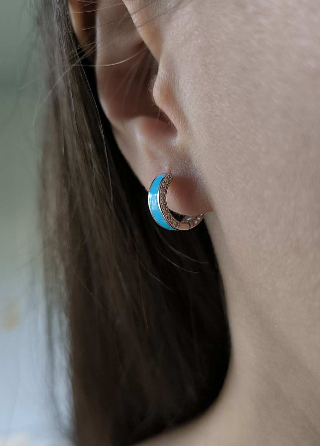 Серьги Silver Flame (350941509)