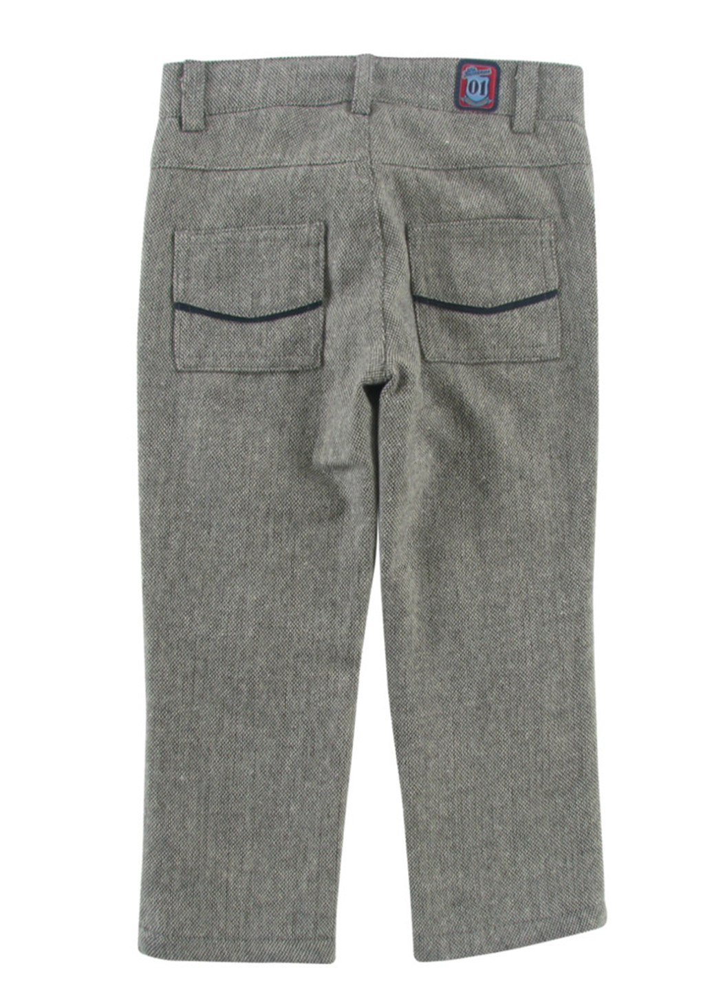 Серые кэжуал демисезонные брюки прямые Wojcik