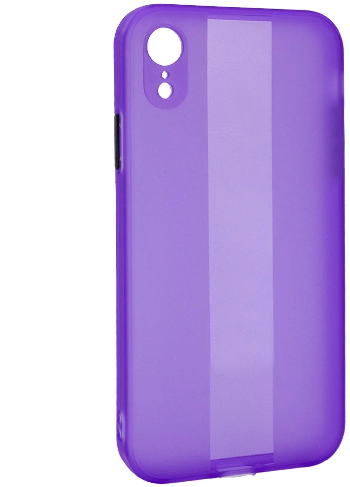 Чехол TPU Glossy Line Full Camera для Apple iPhone XR (6.1') Сиреневый (is_00000044027_4) Epik (229726812)