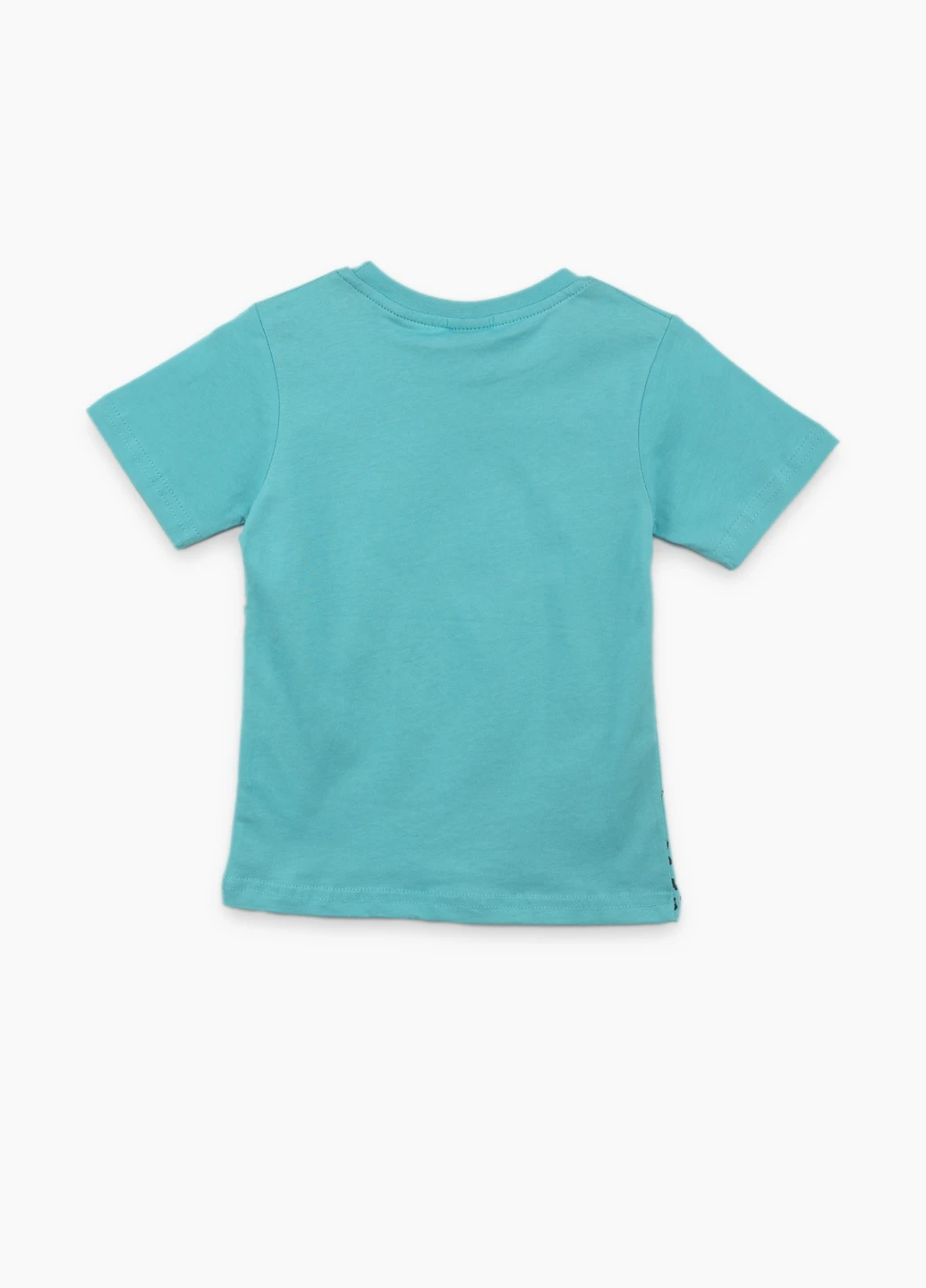Блакитна літня футболка Mago