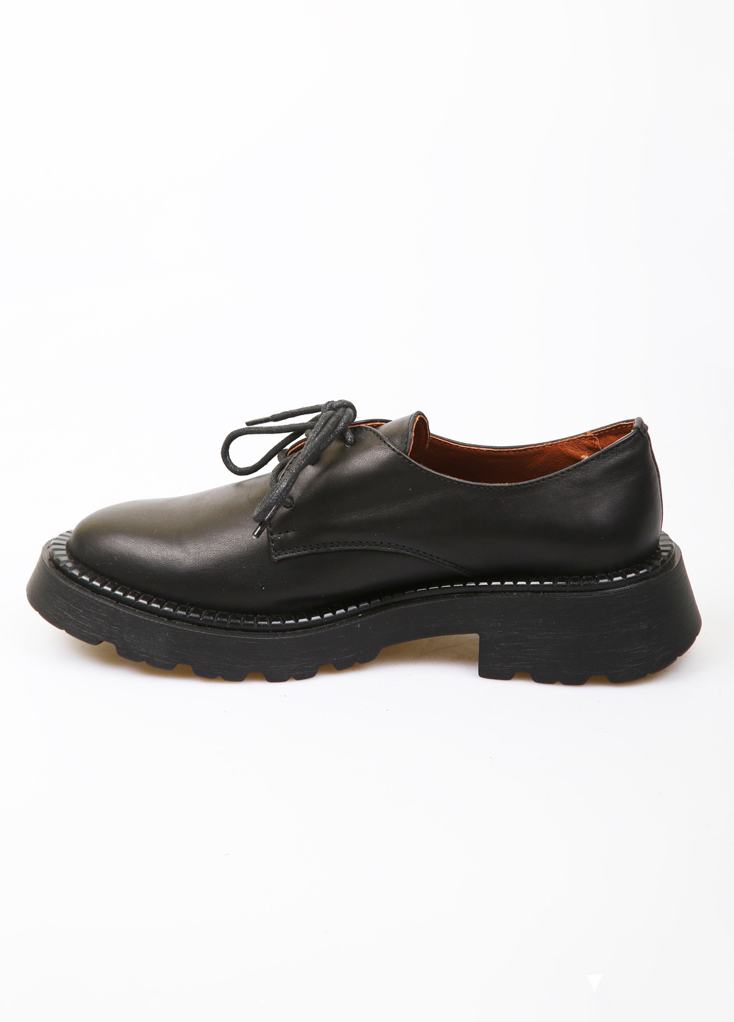 AURA Туфлі дербі чорний з натуральна шкіра, україна — демісезон (370635492)