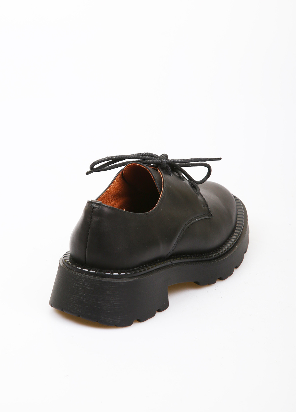 AURA Туфлі дербі чорний з натуральна шкіра, україна — демісезон (370635492)