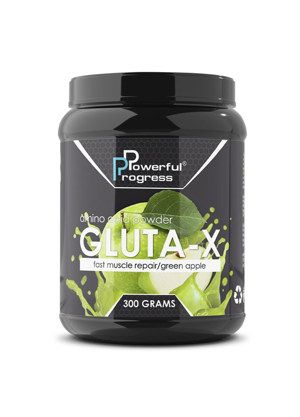 Глютамин Gluta Х 500 грамм Яблоко Powerful Progress (255362340)
