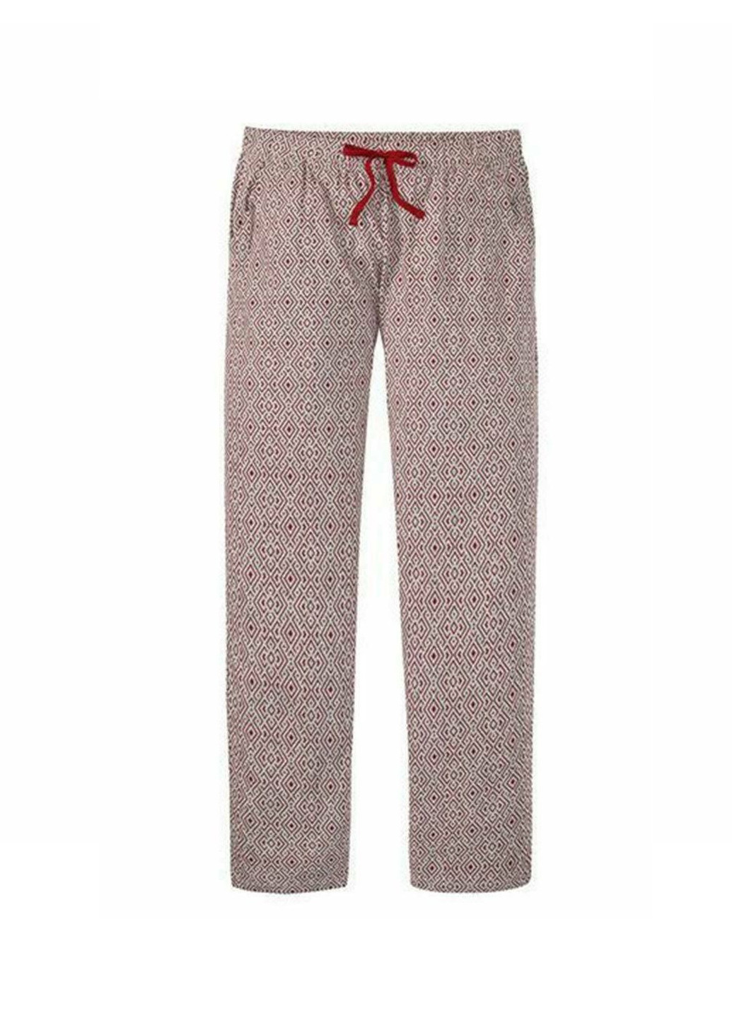 Червона всесезон піжама (лонгслів, брюки) лонгслив + брюки Esmara