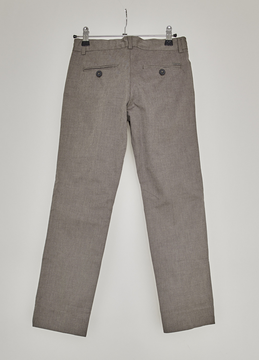 Серо-коричневые классические демисезонные брюки прямые Antony Morato