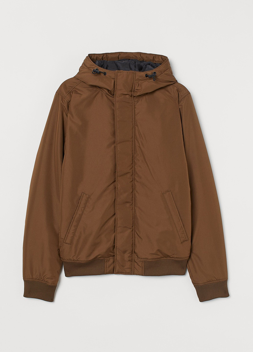 Коричнева демісезонна куртка H&M