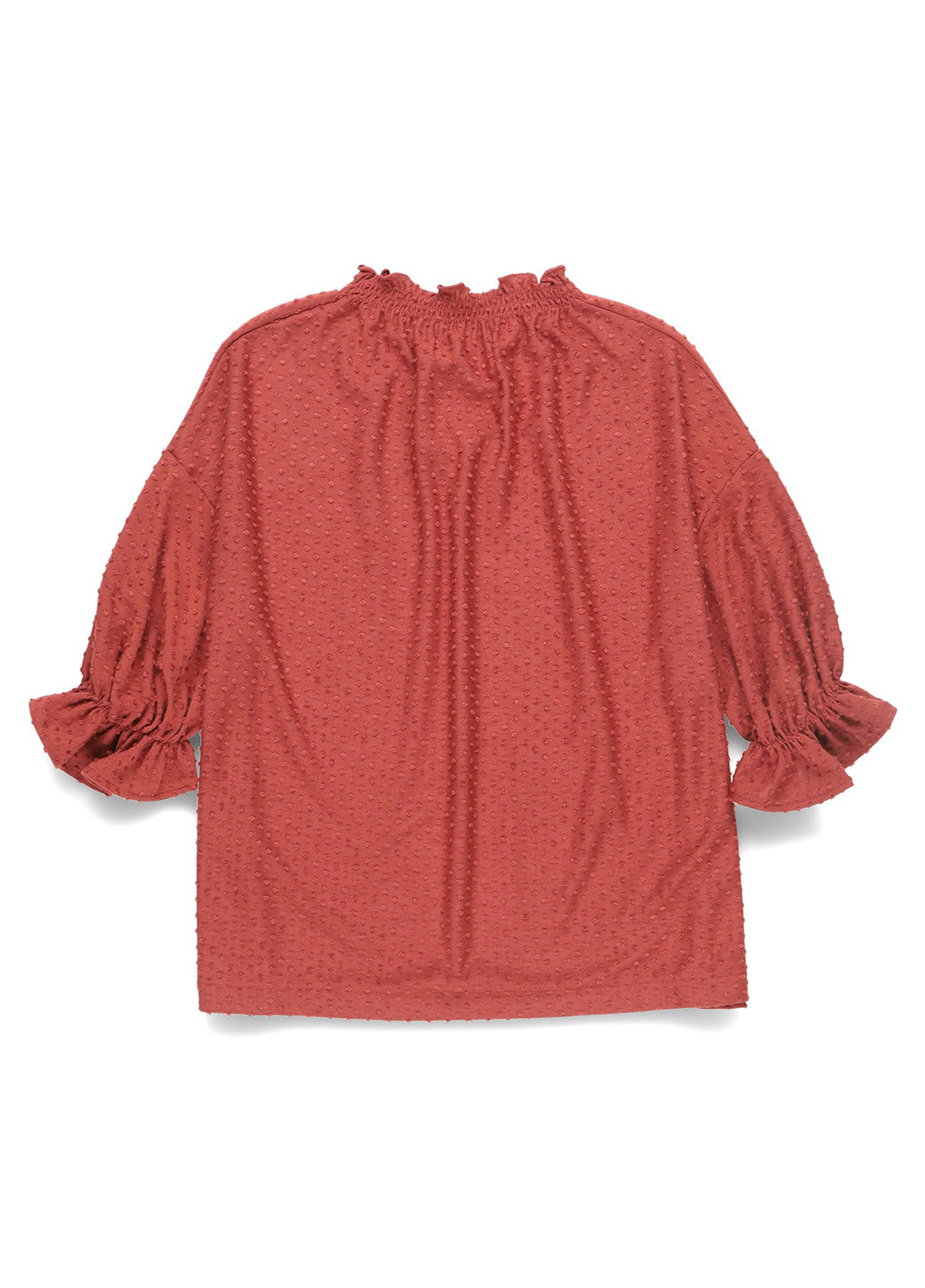 Терракотовая блуза Madewell