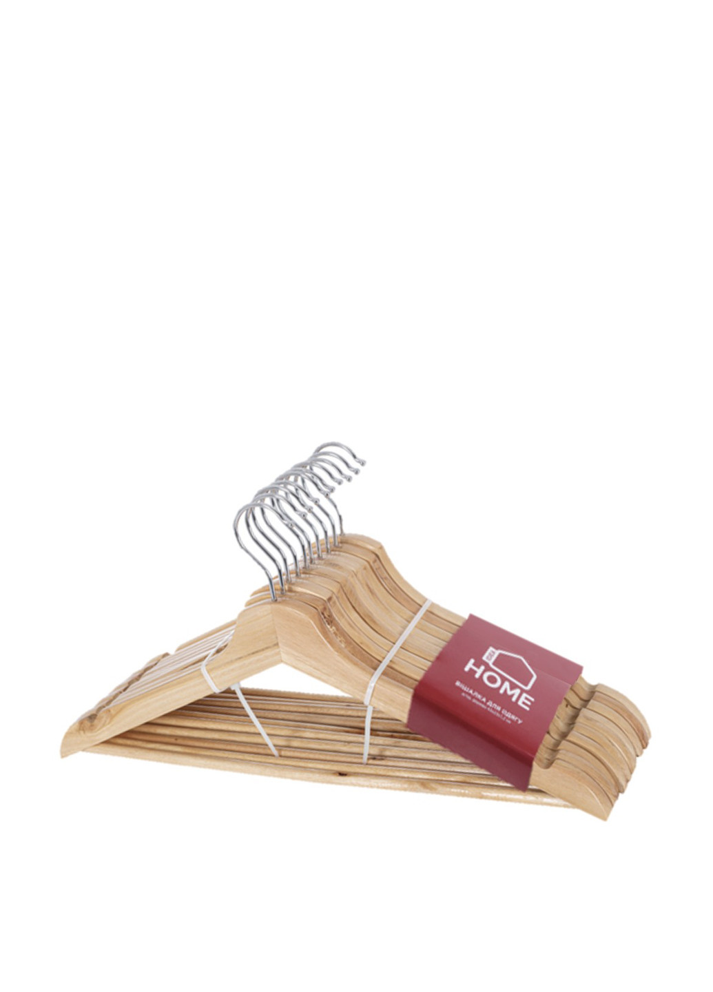 Вешалка дерево (10 шт.) 44.5х23х1,2 см IDEA HOME (258757173)