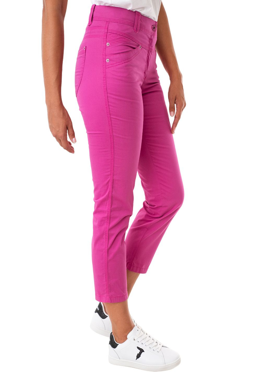 Розовые кэжуал летние брюки Apanage
