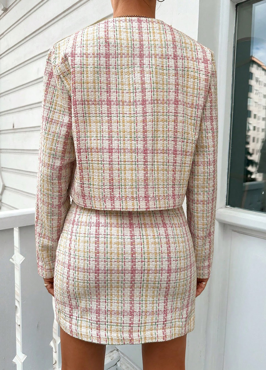 Костюм (жакет, юбка) SHEIN (329522565)