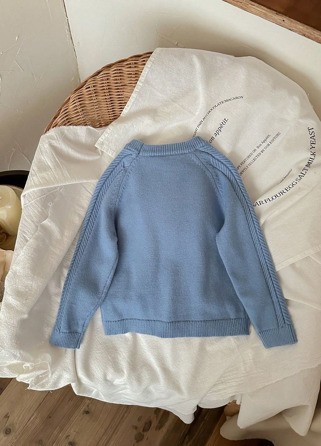Голубой демисезонный джемпер джемпер SHEIN