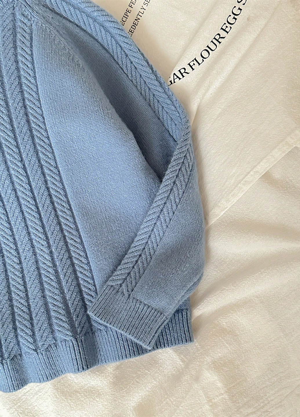 Голубой демисезонный джемпер джемпер SHEIN