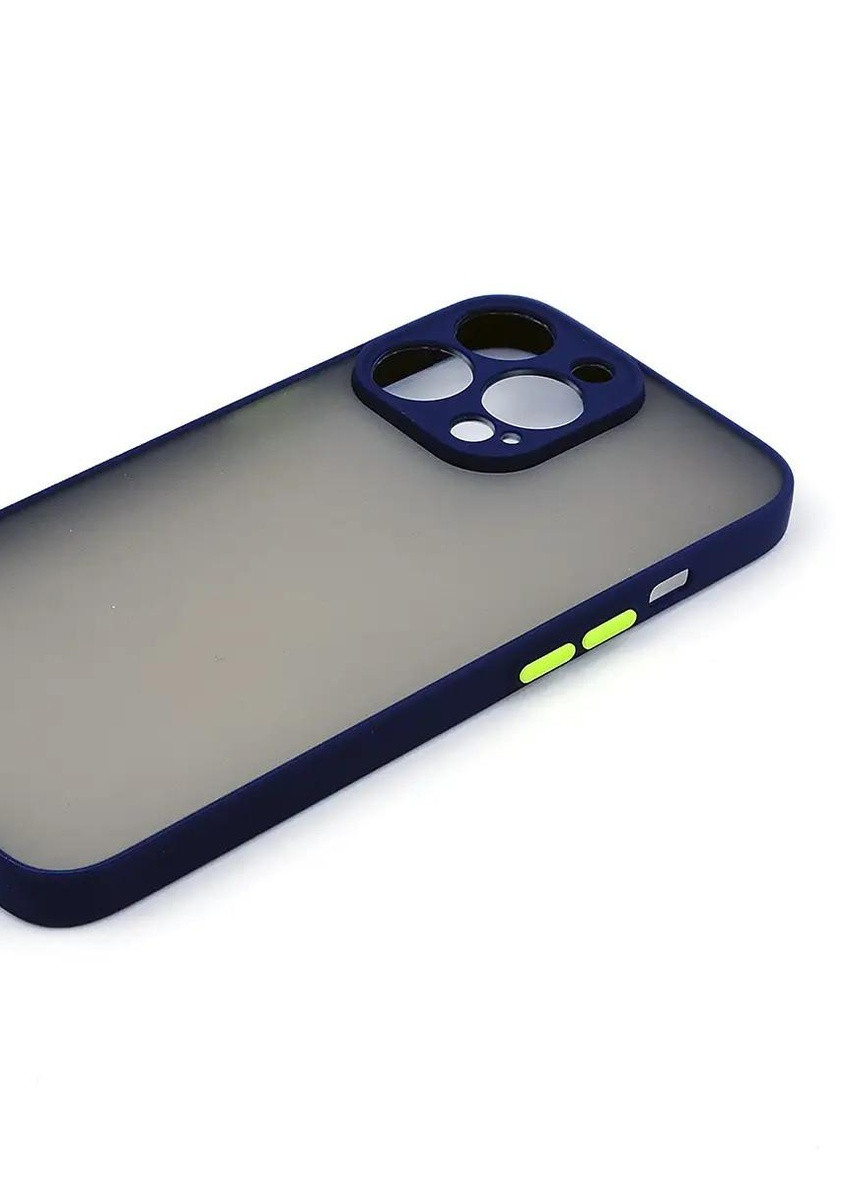 Силіконовий Чохол Накладка Avenger Totu Series Separate Camera iPhone 13 Pro Navy Blue No Brand (254091300)