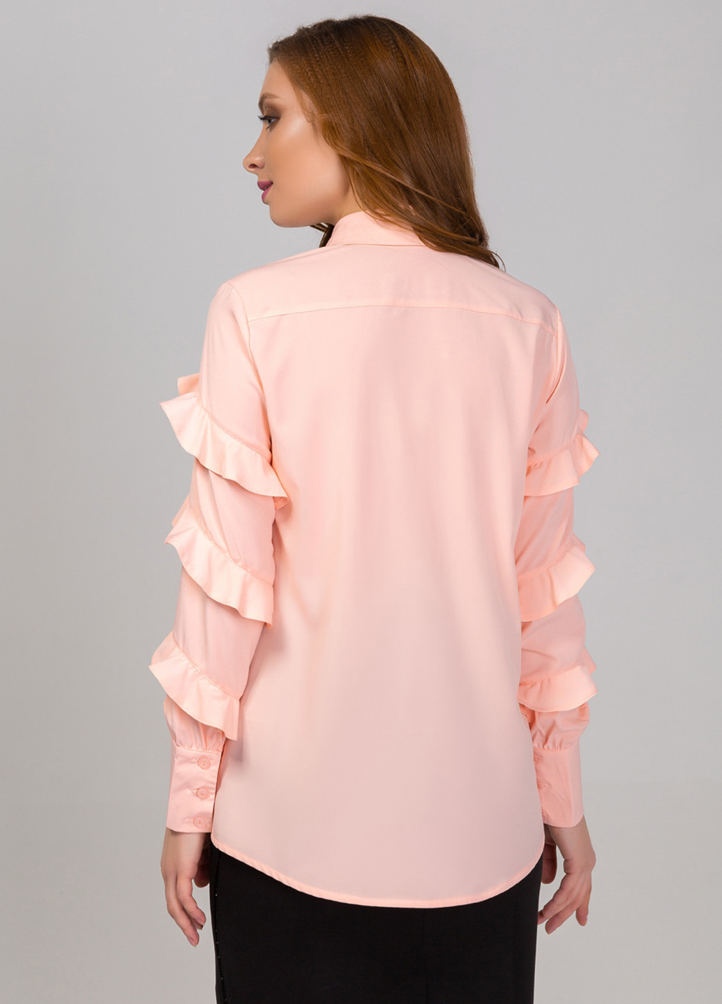 Персиковая блуза Azuri