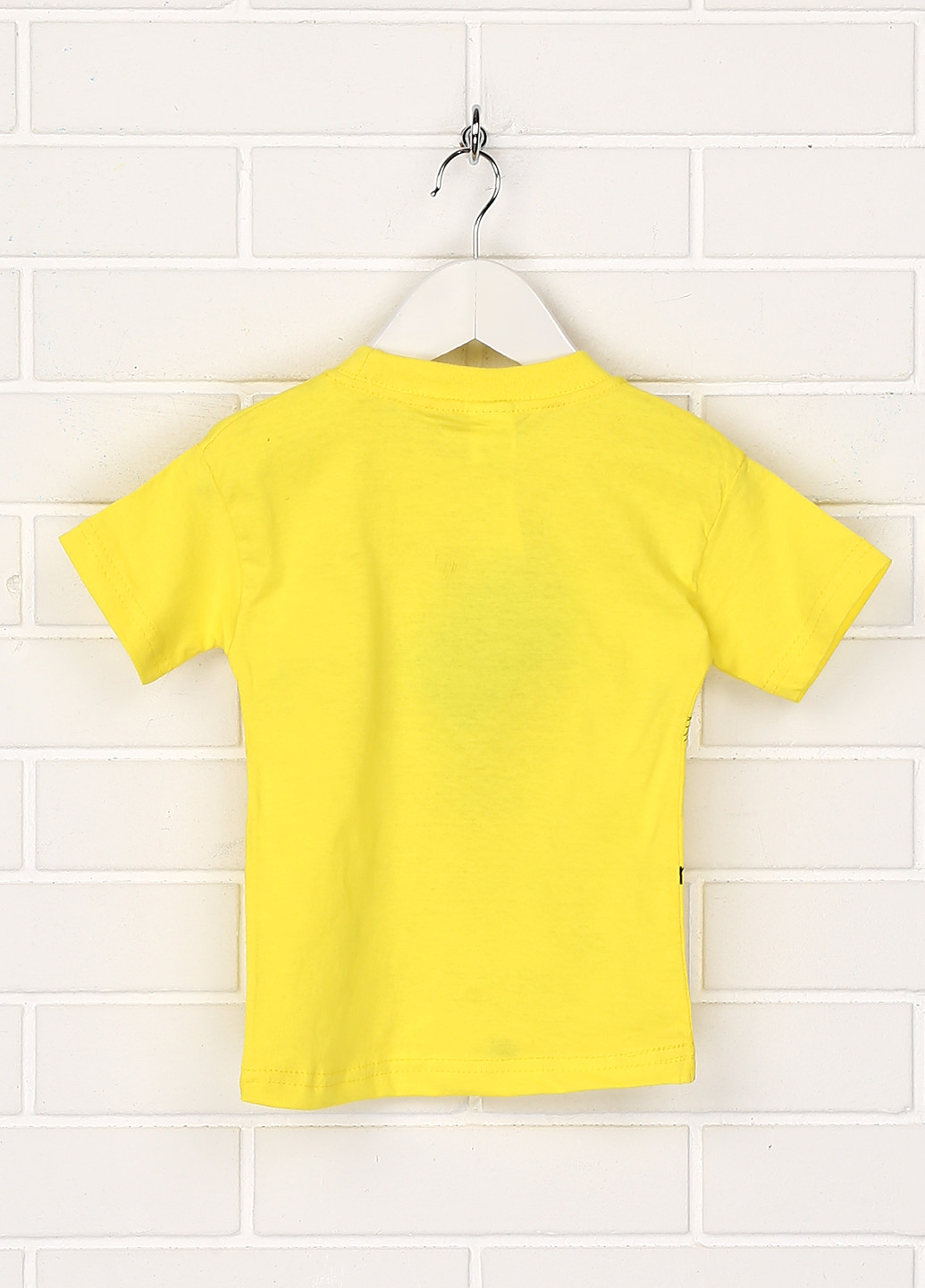 Желтая летняя футболка с коротким рукавом Babexi