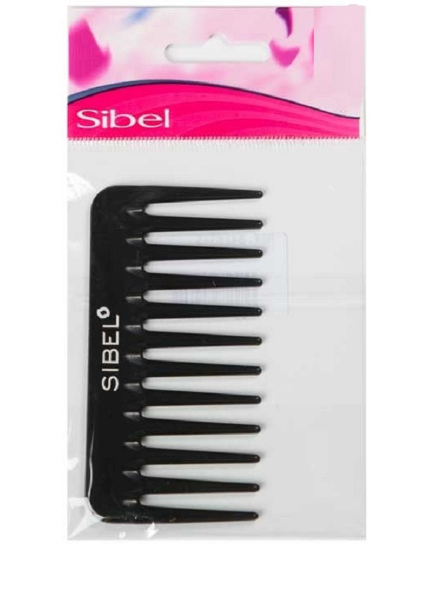 Расческа для волос антистатическая черная Profa Styler 10 см Sibel DERLIN (254847169)