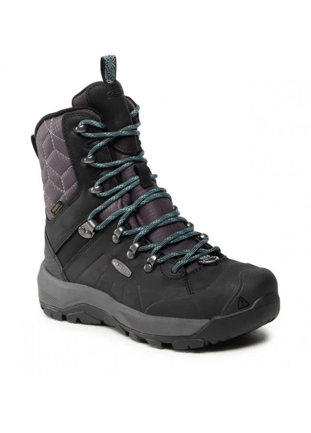 Зимние ботинки Keen с логотипом из искусственной кожи, тканевые