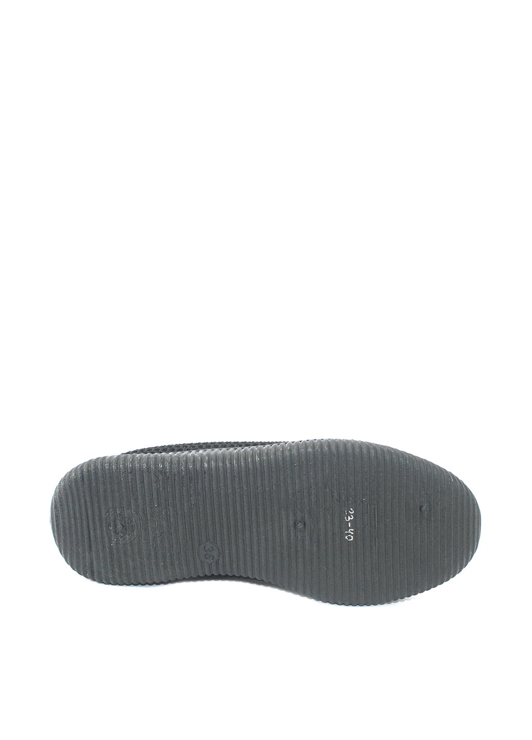 Жіночі балетки | чорні однотонні без декору текстиль (321828260)