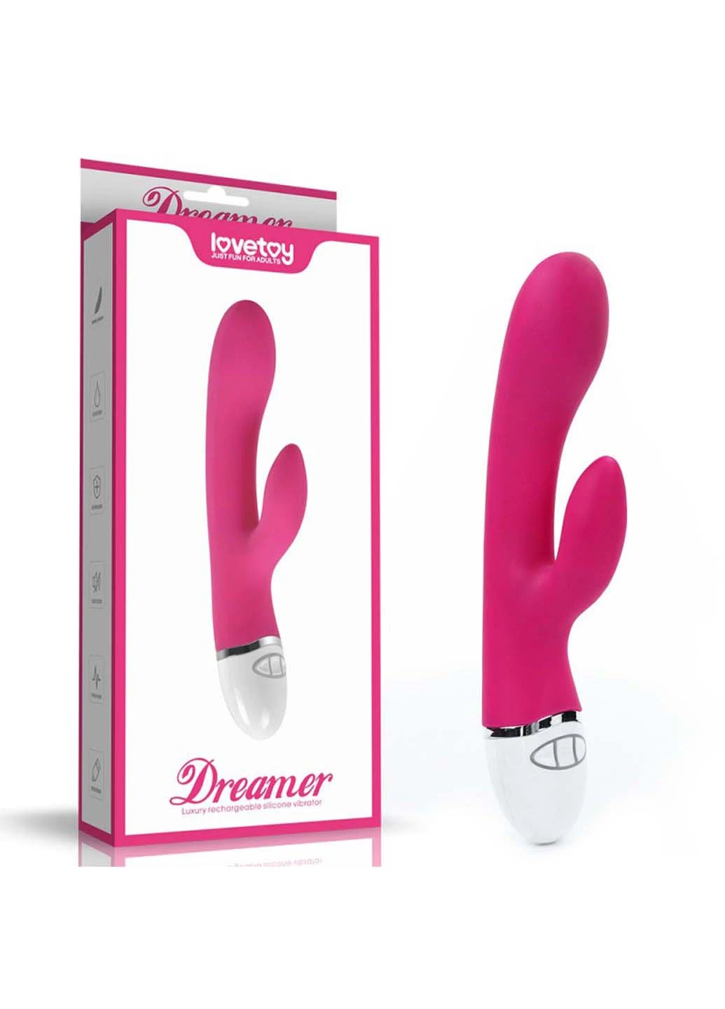 Перезаряжаемый вибратор 21 см Lovetoy (253496926)