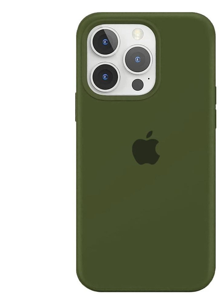 Силіконовий Чохол Накладка Silicone Case для iPhone 13 Pro Army Green No Brand (254091808)
