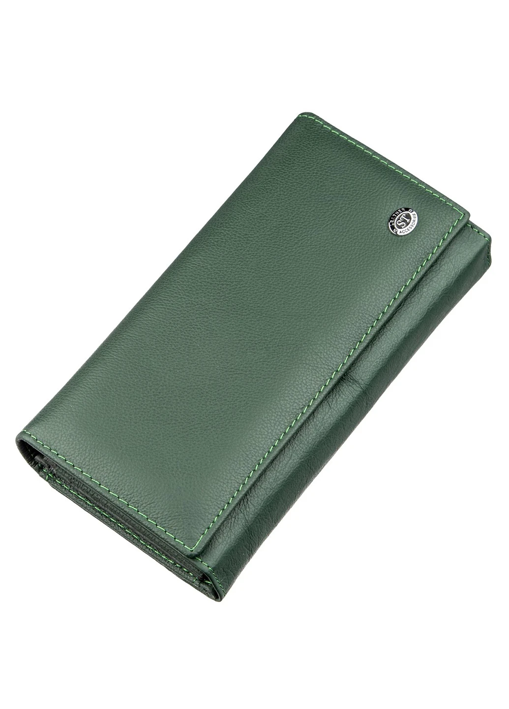 Жіночий шкіряний гаманець 17х9 см st leather (252130429)