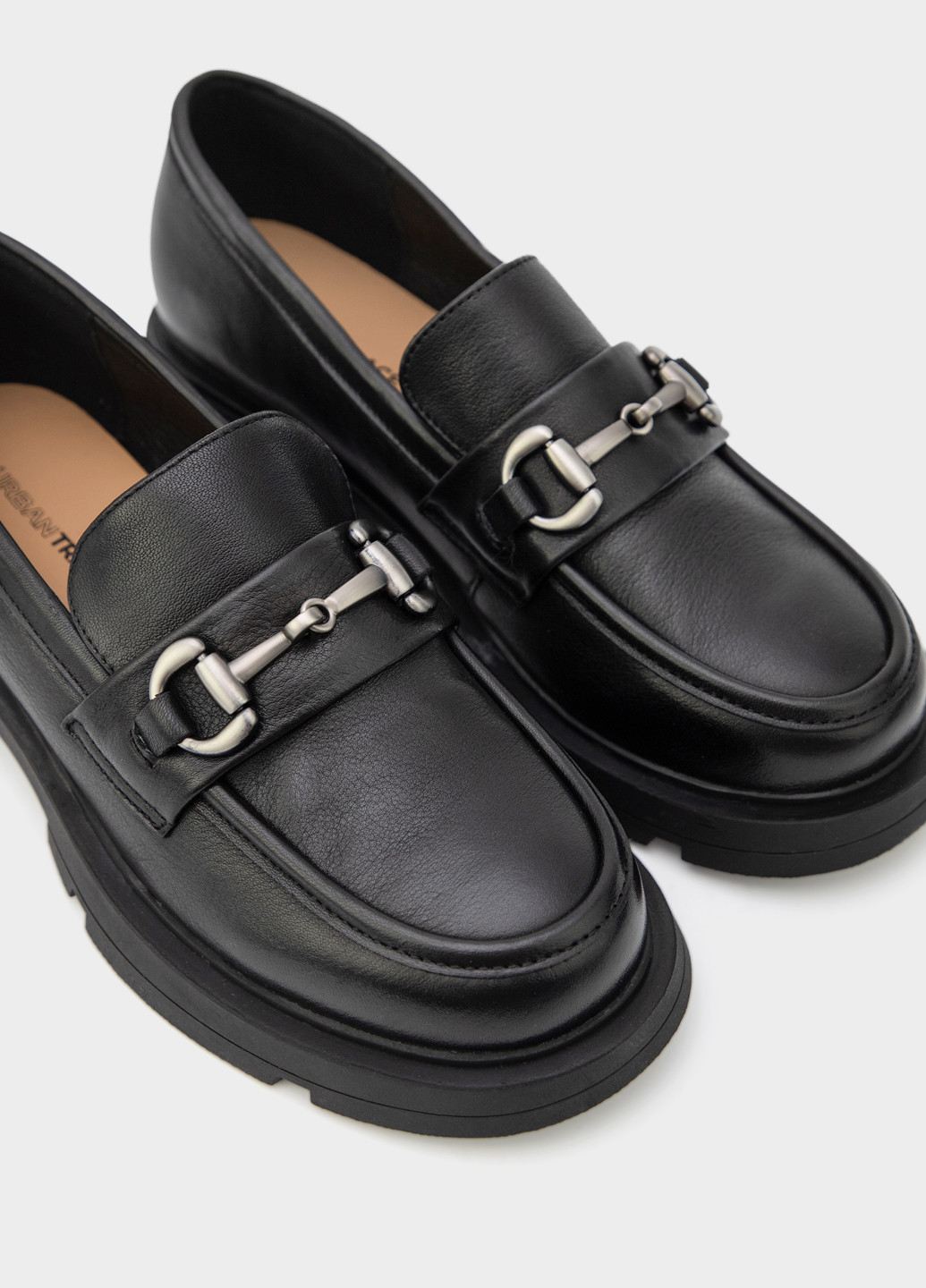 URBAN TRACE Туфли лоферы черный з натуральная кожа, китай — демисезон (306546020)