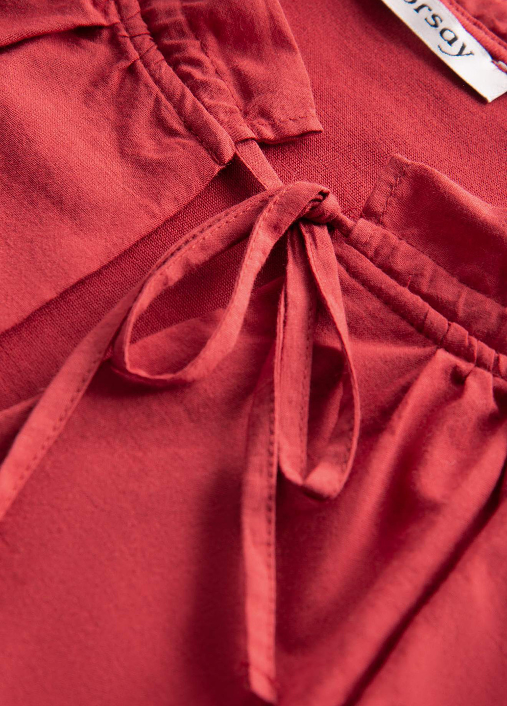 Красная блуза Orsay