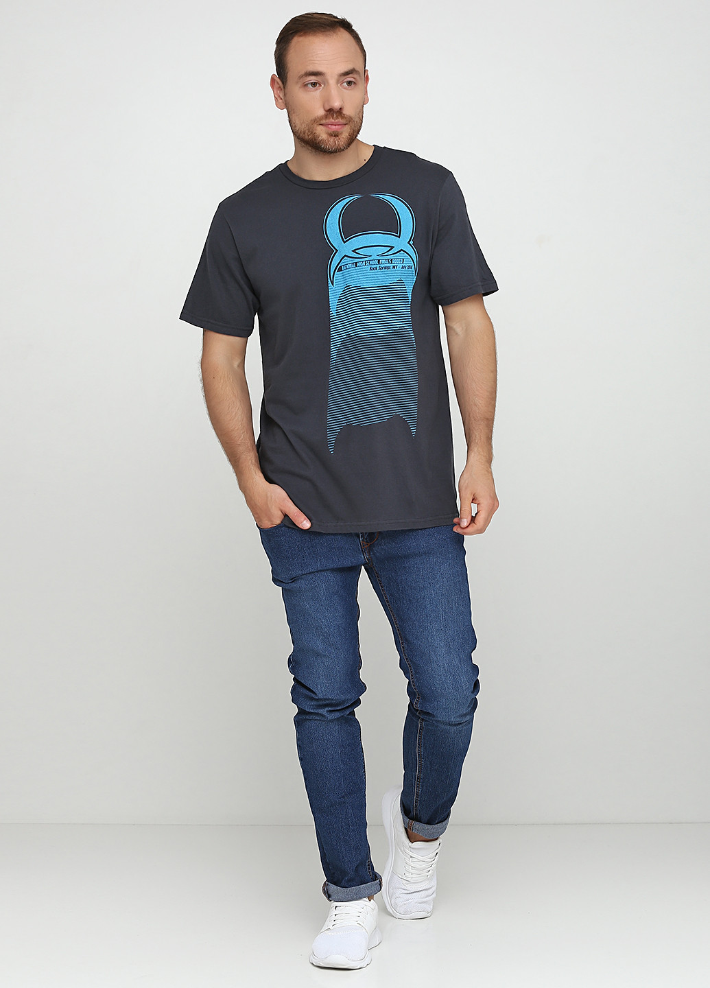 Темно-сіра футболка (2 шт.) District