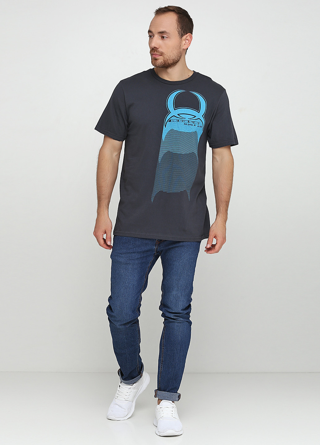 Темно-сіра футболка (2 шт.) District