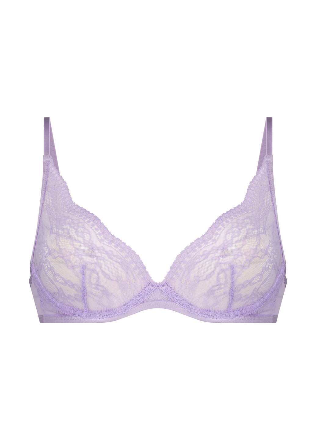 Сиреневый бюстгальтер Hunkemoller с косточками полиамид