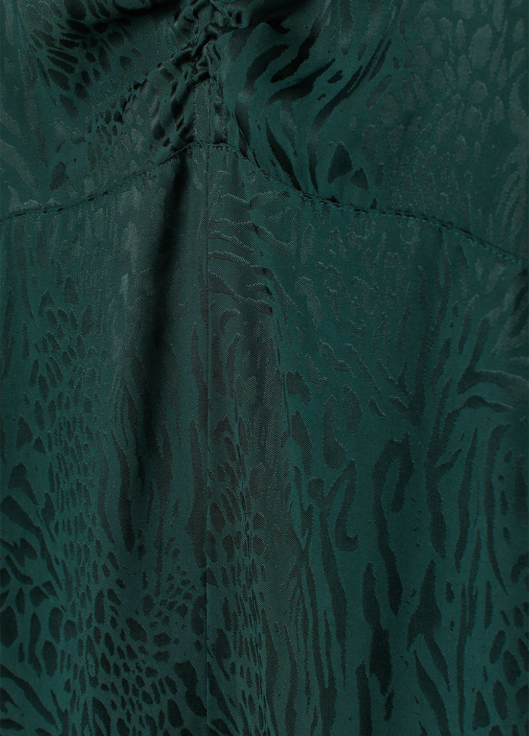 Темно-зелена кежуал плаття, сукня а-силует H&M леопардовий