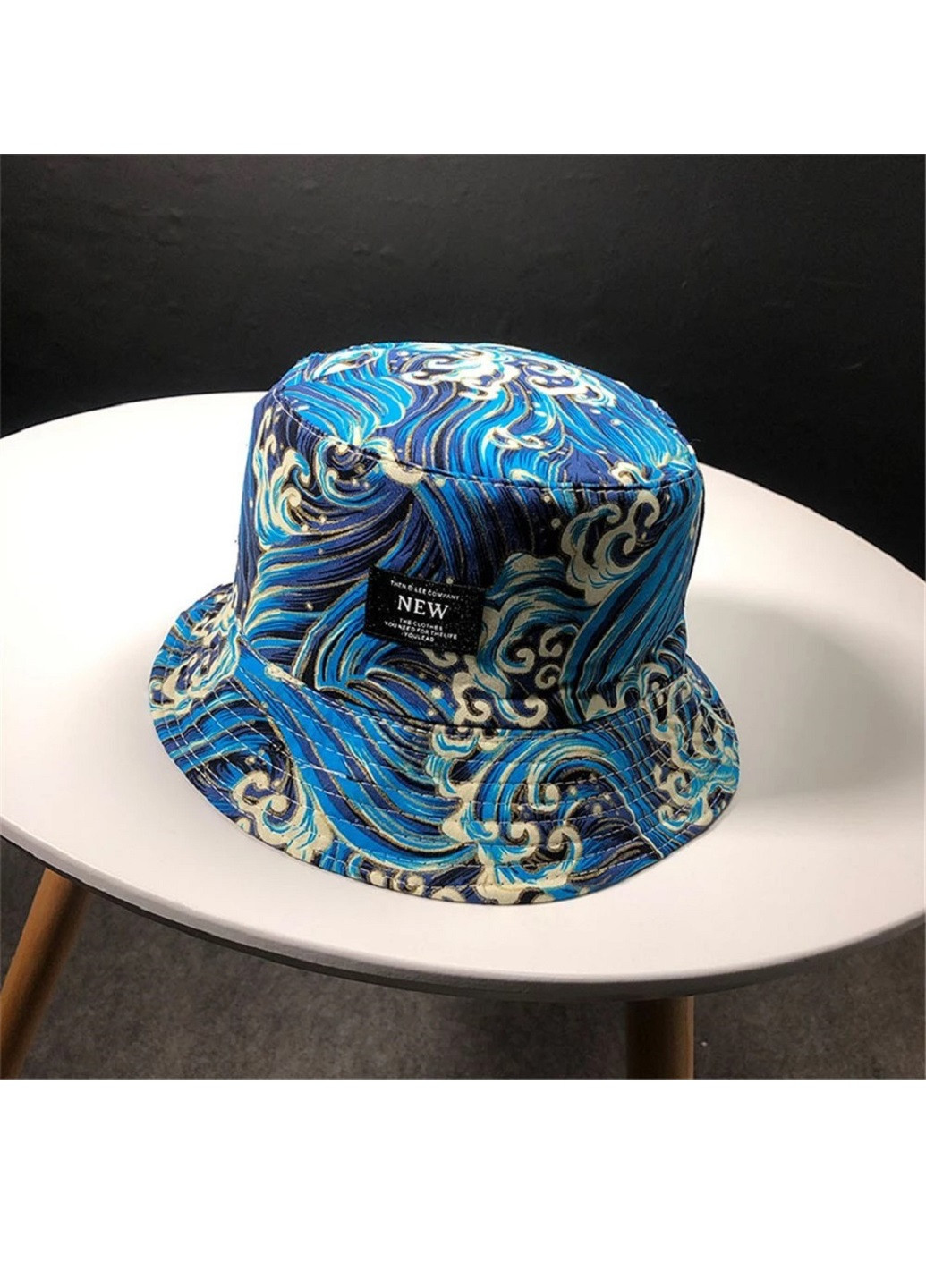 Панама двостороння Морська хвиля унісекс Сірий NoName Панама (250515545)