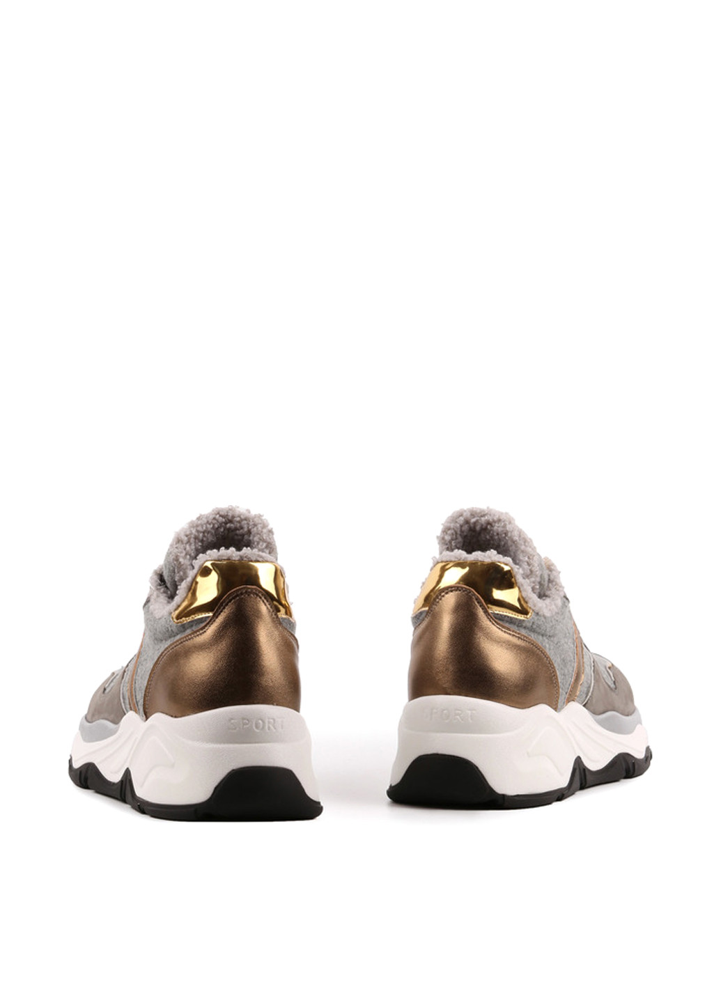 Сіро-коричневі зимовий кросівки Le'BERDES