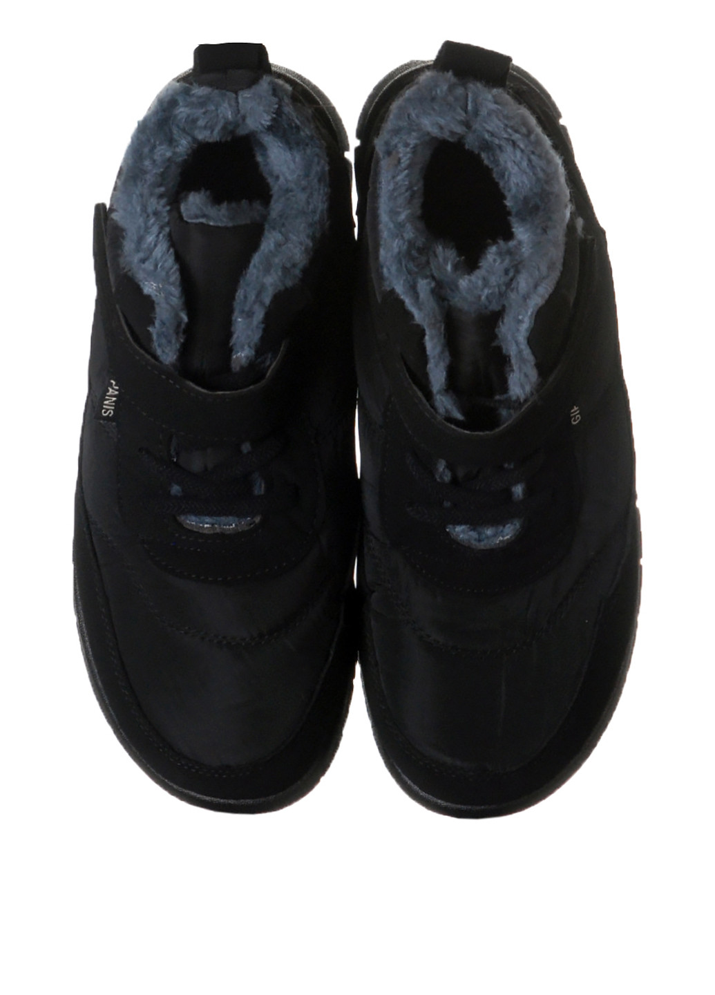 Зимние ботинки Bromen без декора тканевые, из искусственного нубука