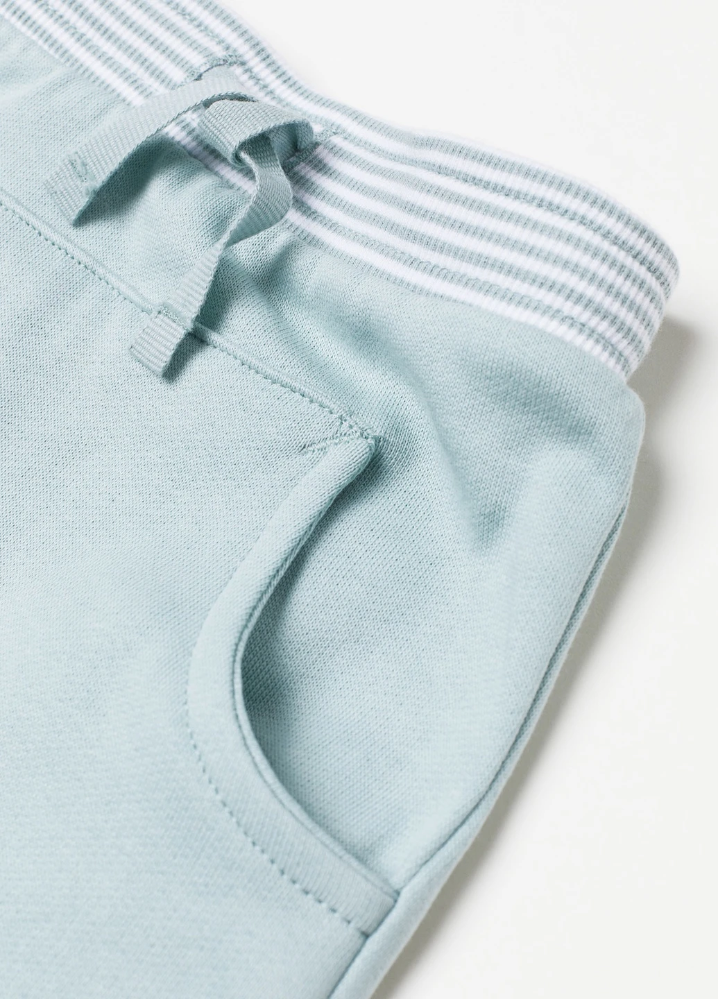 Мятные брюки H&M Basic