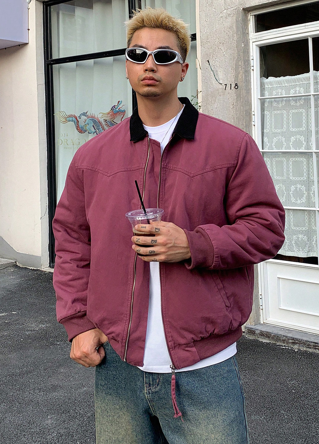 Бомбер SHEIN на блискавці (331738881)